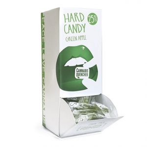 Cannabis Quencher Hard Candy Green Apple